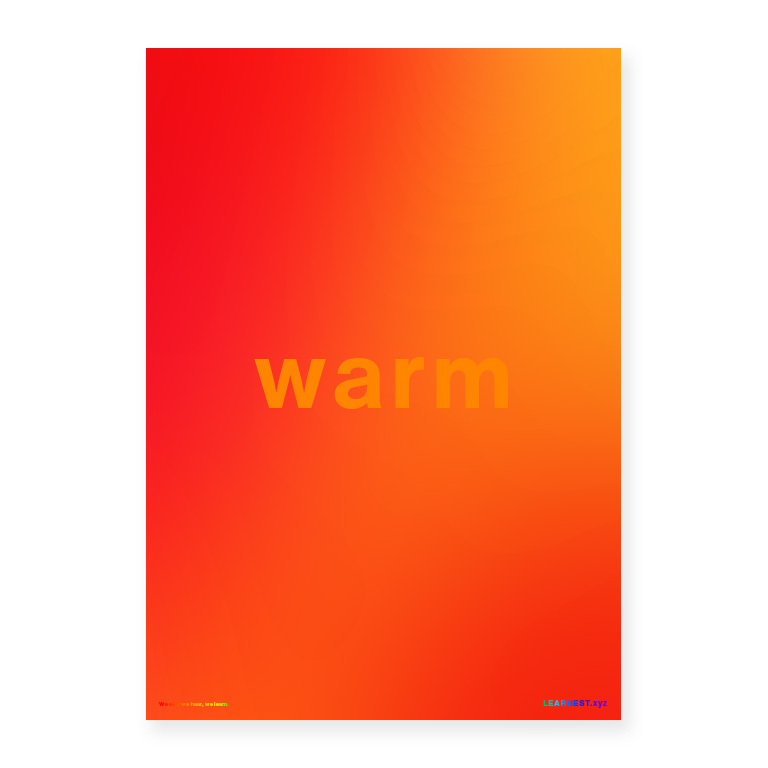 Pre-School Colourfulness – Warm