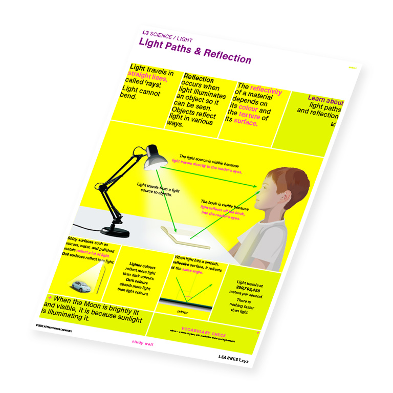 L3 Science – Light Paths & Reflection