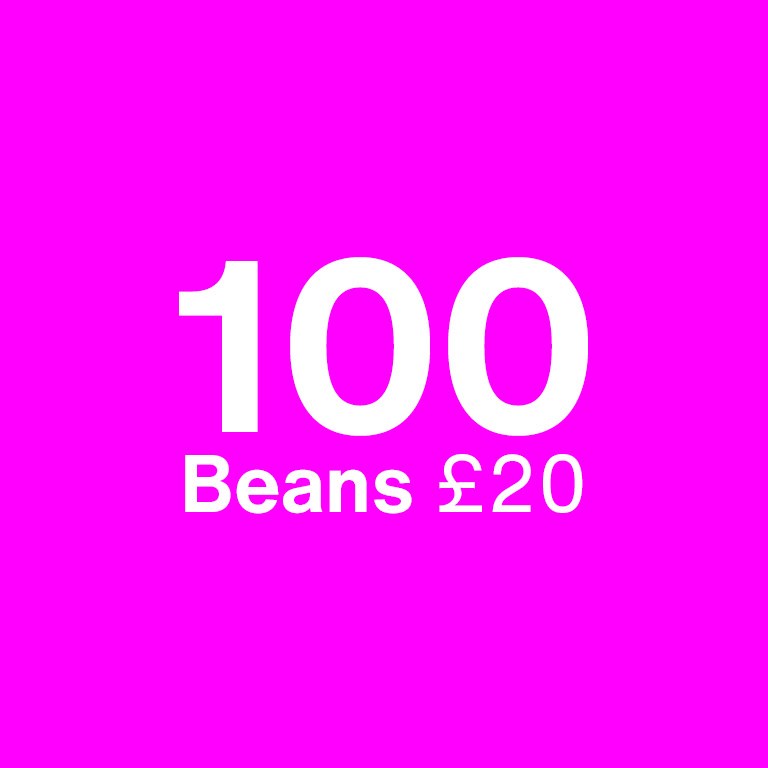 100 Beans for £20 from Learnest.xyz