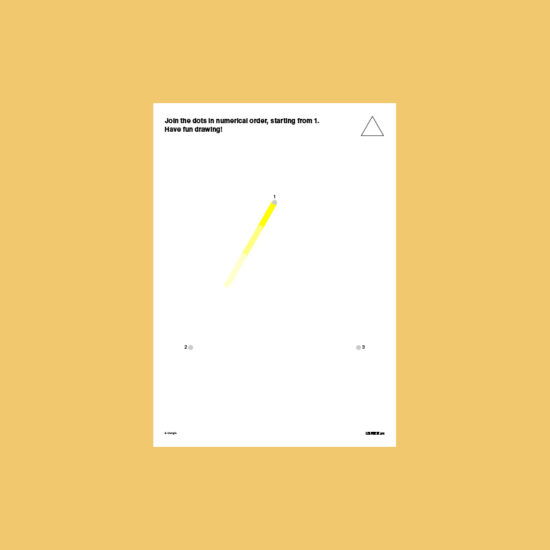 Pre-School Dot-to-Dot Triangle