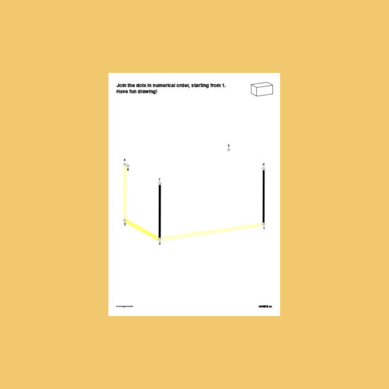 Pre-School Dot-to-Dot Cuboid