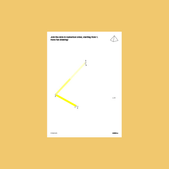 Pre-School Dot-to-Dot Pyramid