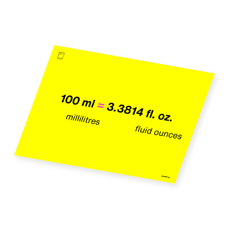 Wall Art – 100 milliliteres = 3.3814 fluid ounces