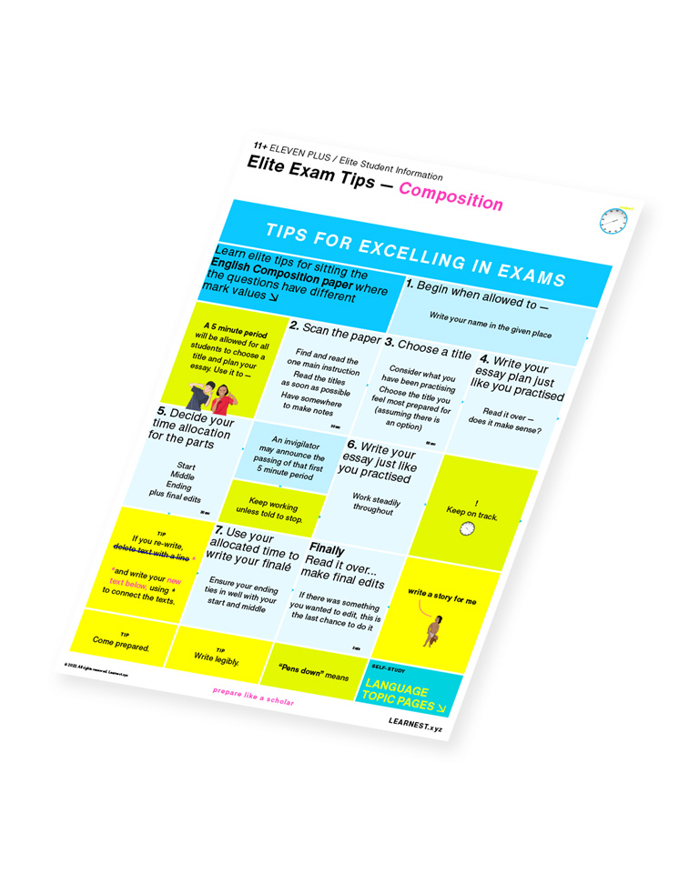 Eleven Plus (11+) – Elite Exam Tips – Composition by Learnest